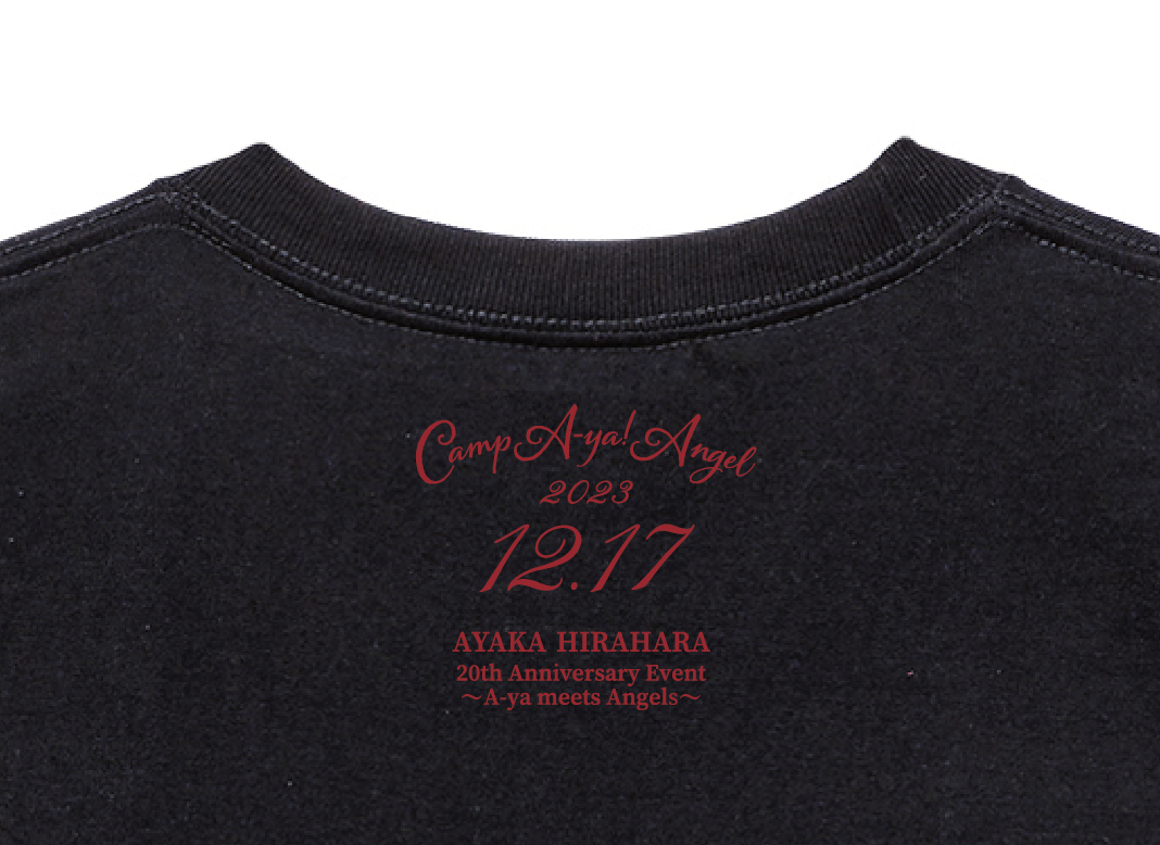 FC限定【20th Anniversary グッズ】Tシャツ（ブラック）〜フロッキー ロゴver.〜