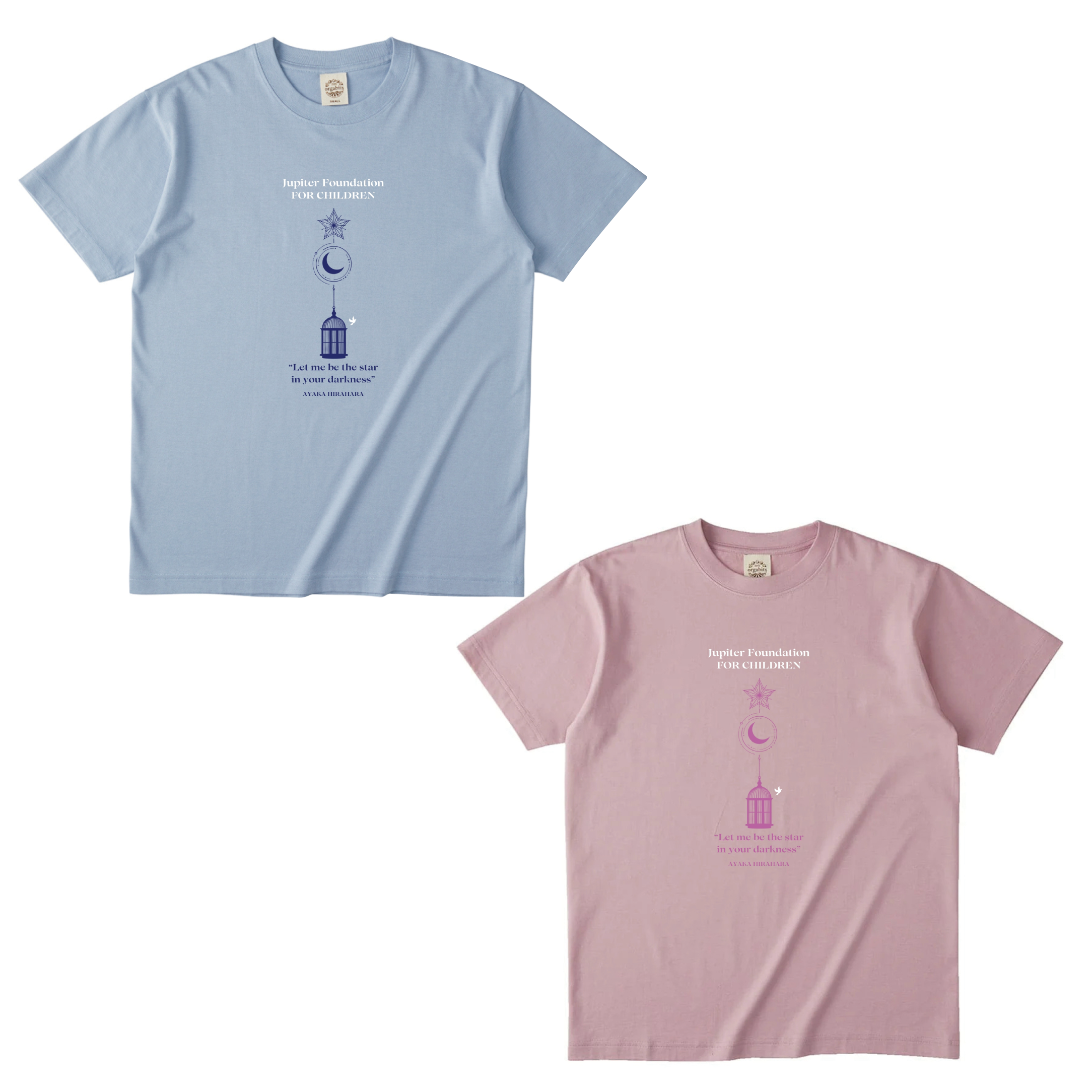 チャリティー「オーガニックコットンTシャツ」